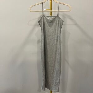 Square Neck Knit Dress
